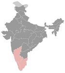 Inde • |-0300/1345| • dynastie Pandya: carte